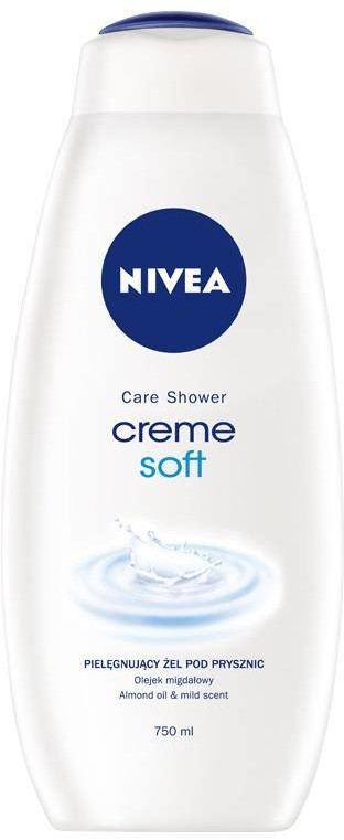 Nivea Creme Soft Care Shower pielęgnujący żel pod prysznic 750ml 93953-uniw