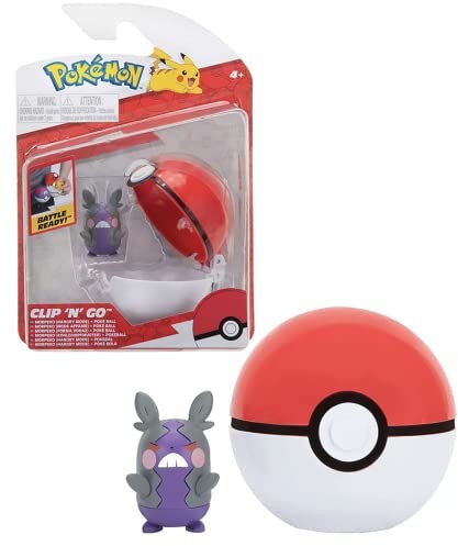 Jazwares Pokemon - Clip'N Go - Hangry Morpeko i Poké Ball (PKW0158) PKW0158