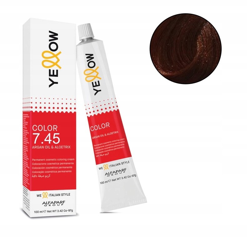 Alfaparf Yellow Farba 7.45 100ML