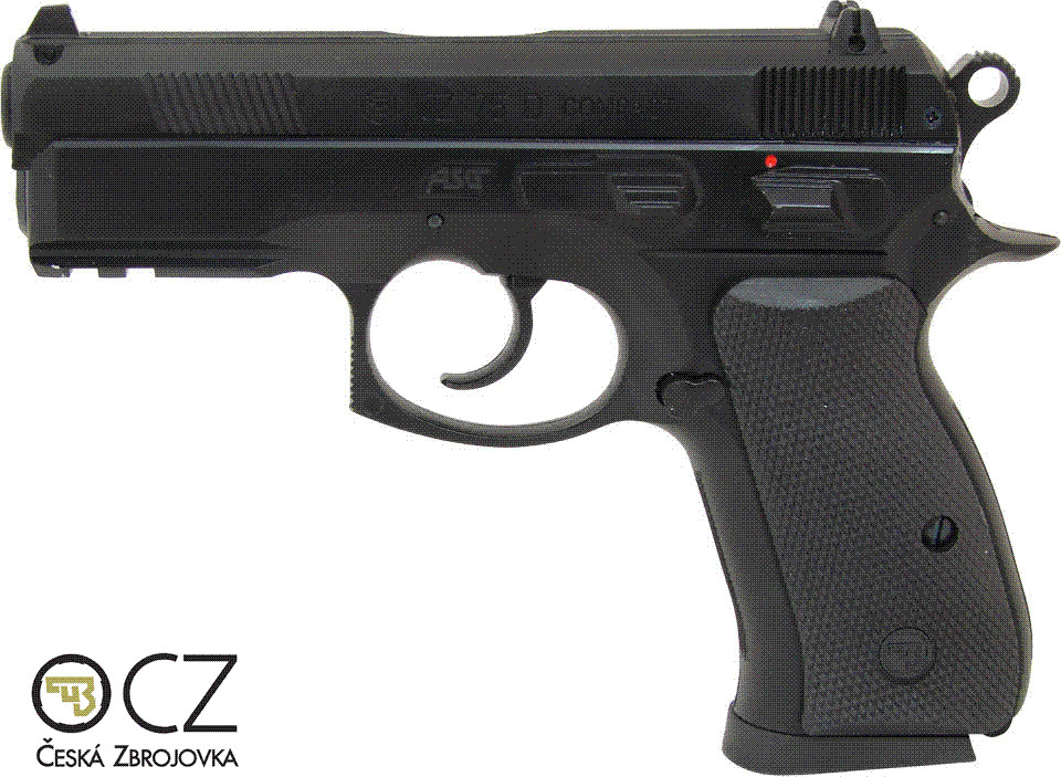Ceska Zbrojowka Wiatrówka replika 75 Compact) na Śruty BB/BBs 4,46mm/Co2 707843035026