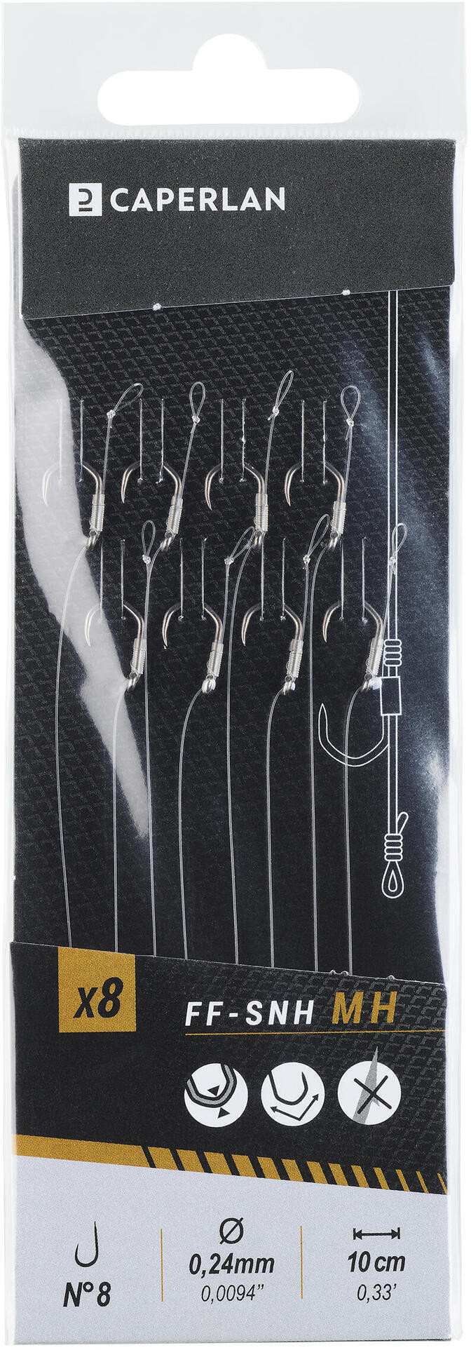 CAPERLAN Przypon na duże ryby method feeder FF - SNH - MH Unisex