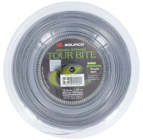 Solinco Struna rolka Tour Bite Soft, srebrny, 200 m, 0555220122000016 S-TBS-17-1,2mm