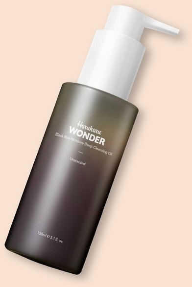 Black Haruharu Wonder Haruharu Wonder Rice Moisture Deep Cleansing Oil - 150 ml 2101438