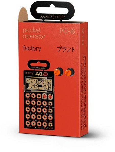 Teenage Engineering Teenage Engineering PO-16 factory - syntezator