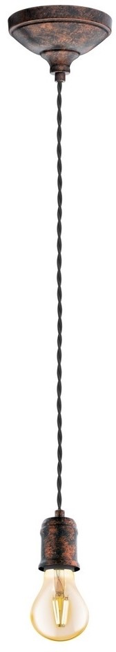 Eglo 32535 - Żyrandol na lince YORTH 1xE27/60W/230V