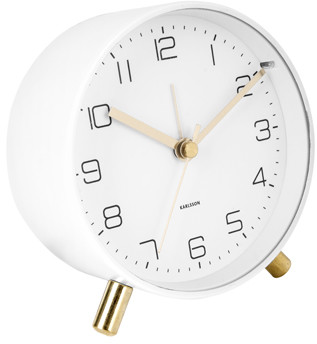 Karlsson Budzik Lofty matt white by KA5752WH