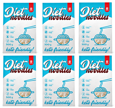 Cheat Meal Nutrition Cheat Meal Nutrition Diet Noodles - 6x 400g (6x 300g netto) - Makaron dietetyczny Noodles