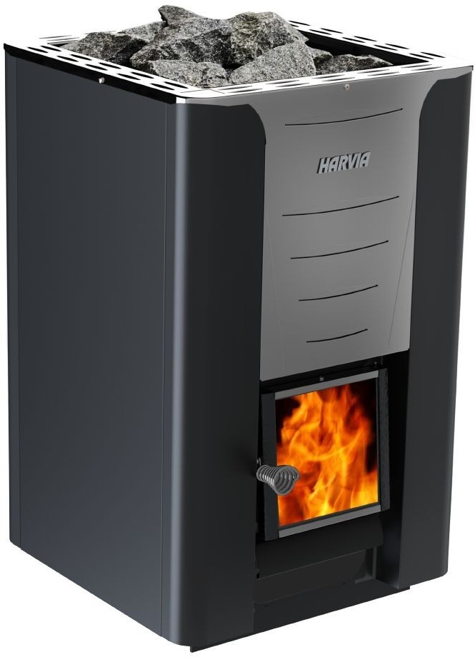 Harvia Piec do sauny na drewno Harvia Pro 36 black