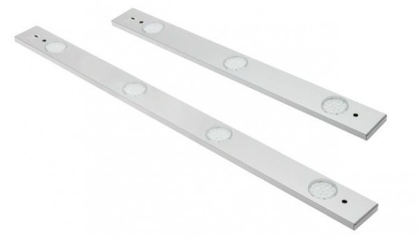 GTV OPRAWA PODSZAFKOWA LEDOWA ROTA Z BEZDOTYKOWYM WŁĄCZNIKIEM. 600mm. 3X15LED. 4.2W ZIMNY BIAŁY. DC 12V. ALUMINIUM LD-OP456C-53