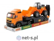 POLESIE Auto Holownik Traktor Ladowarka Volvo 58423