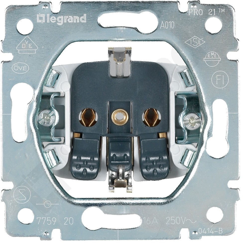 Legrand Gniazdo 2P+Z schuko automatyczne Sistena Life 775920