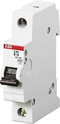 ABB 2 cds271001r0105 system Pro M Compact miniatura wyłącznik nadmiarowo-prądowy, Single Pole, typ B H, prąd znamionowy 10 A, 88 MM X 17,5 MM X szer. 69 MM D 2CDS271001R0105