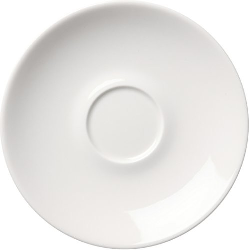 Arabia 24h ze spodkiem, pod talerz, talerz, ceramiczny, biały,  20 cm, 1014178 1014178