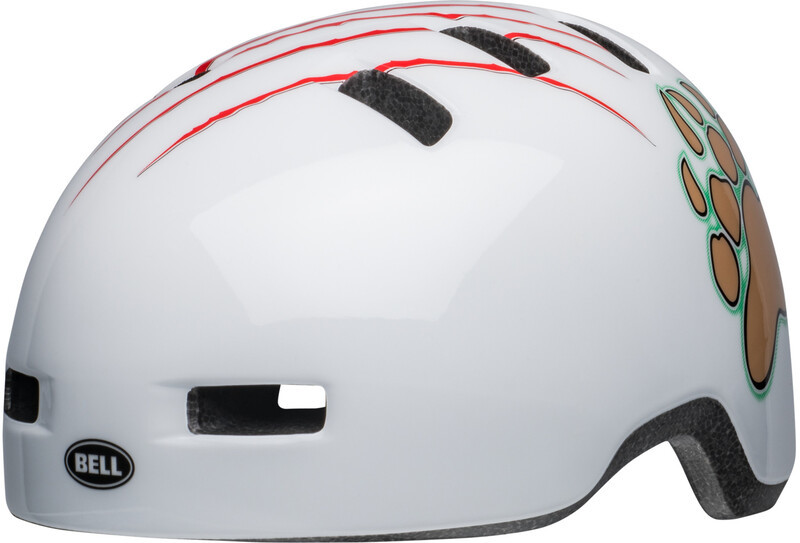 Bell Lil Ripper Helmet Kids, biały 45-52cm 2022 Kaski dla dzieci 210208-031