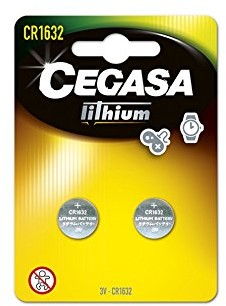 cegasa Cegasa CR1632  2 baterie litowe, zielone CR1632 3V BT_BL2
