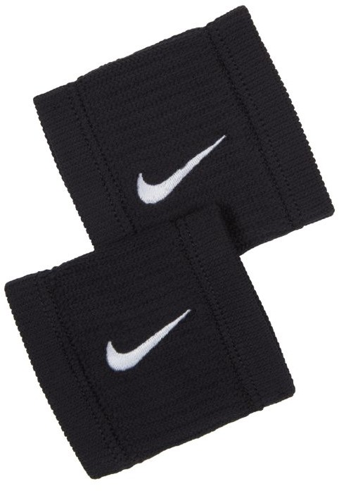 Nike Opaski tenisowe na nadgarstek NikeCourt Dri-FIT - Czerń NNNJ0-052