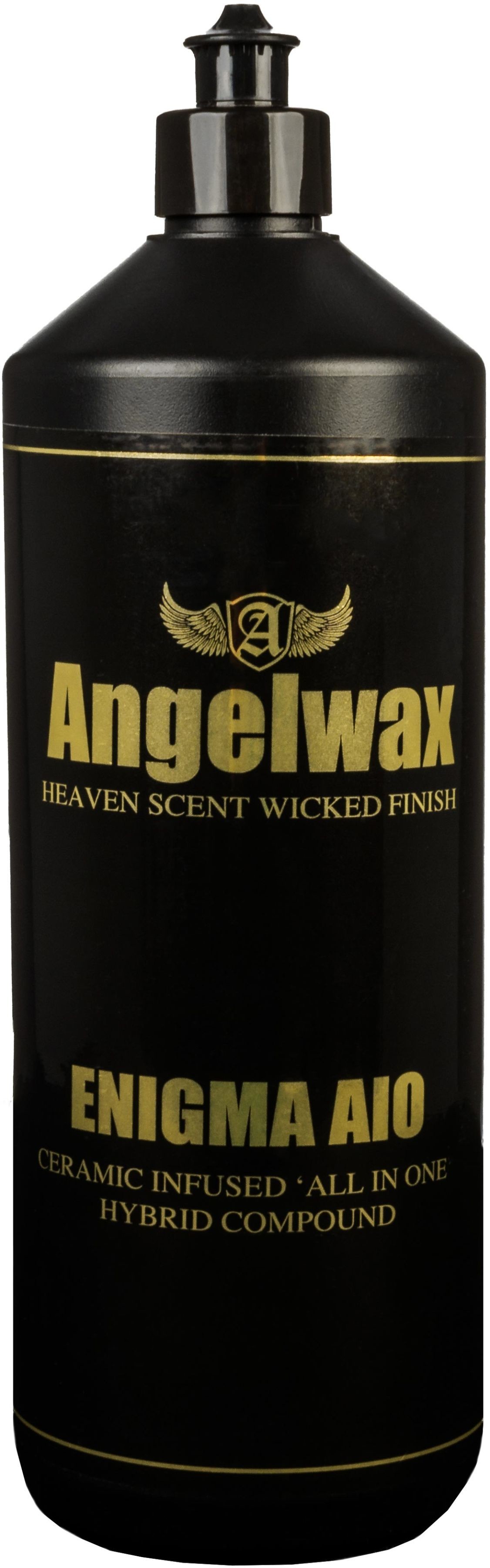 AngelWax Enigma AIO poleruje i pozostawia wykończenia na wysoki połysk, zawiera kwarc SiO2 1l ANG000134