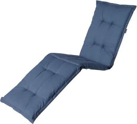 NoName poduszka na leżak Basic 195 x 55 cm bawełna/poliester niebieski twm_558776