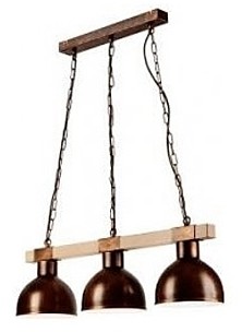 Lamkur Żyrandol na łańcuchu AGNESE 3xE27/60W/230V