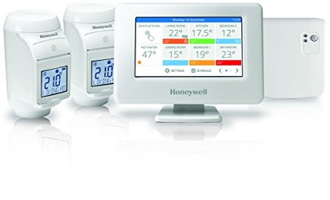 Honeywell evohome thr99 °C3112 termostat podłączony z przekaźnik-kocioł na zamówienie, biały