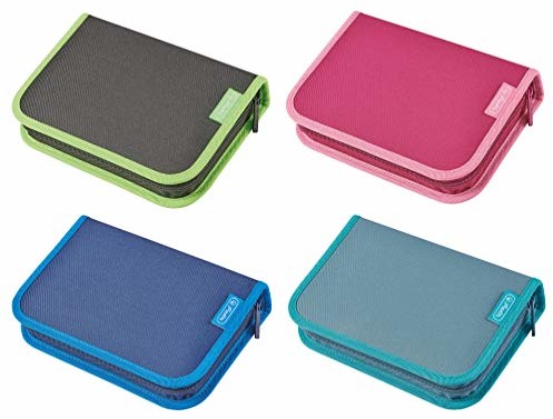 Herlitz 11438496 etui dla uczniów, 25 elementów, różne motywy brak możliwości wyboru motywu, 1 sztuka, 20 cm, różne kolory