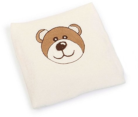 GRÜNSPECHT Naturprodukte Grünspecht 603-V1 ekologiczna poduszka z nasion lnianych, naturalna dla niemowląt, niedźwiedzi, około 13 x 13 cm