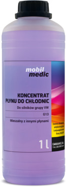 MOBIL MEDIC PŁYNY DO CHŁODNIC MEDIC KONC.PŁYNU DO CHŁODNIC G13 1L