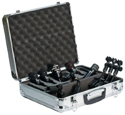 Audix DP-5-A zestaw mikrofonowy do zestawów perkusyjnych z 5 mikrofonami i akcesoriami DP5A