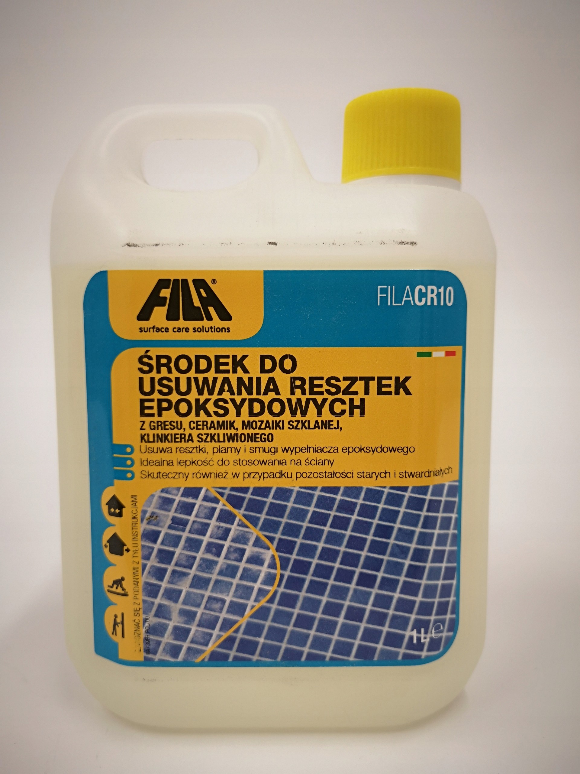 Do czyszczenia preparat Fila CR10 1L + Próbka