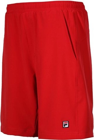 Fila Spodenki tenisowe Short Santana - red FBM142005-500