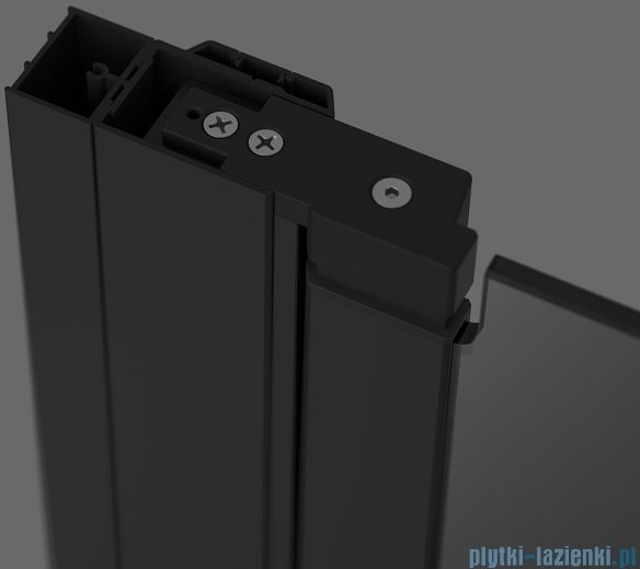 Radaway Profil U poszerzający Nes Black + 20 mm P01-277200054
