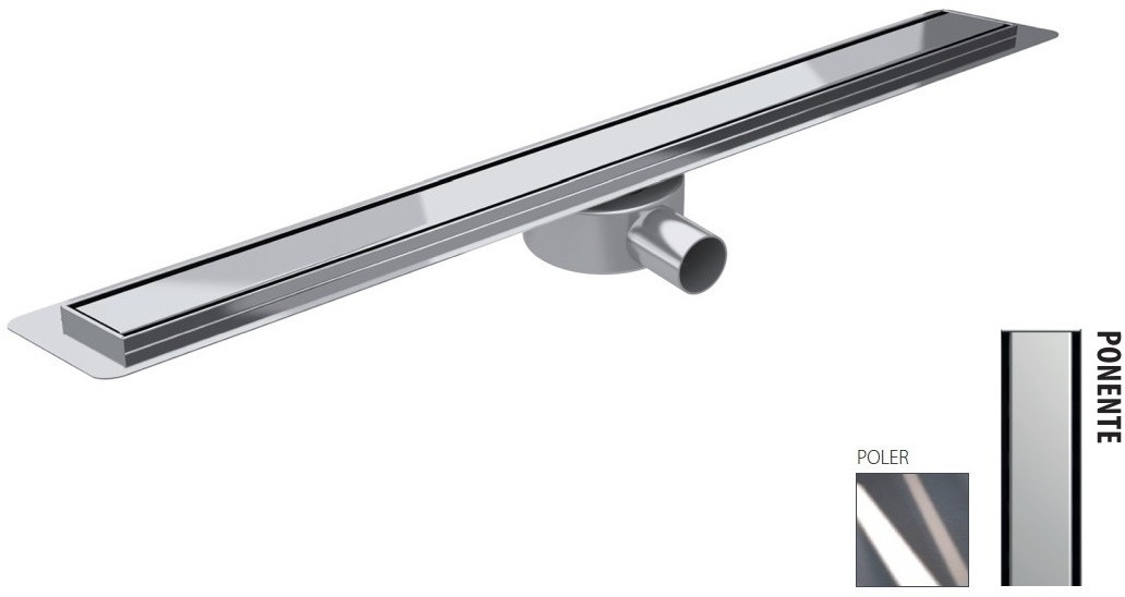Wiper New Premium Slim Ponente Zestaw Odpływ liniowy 80 cm poler 100.3387.01.080