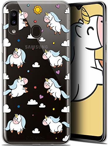 Samsung Caseink Etui ochronne do Galaxy A20, ultracienkie, motyw: jednorożec in the Sky CRYSPRNTA20UNICORNSKY