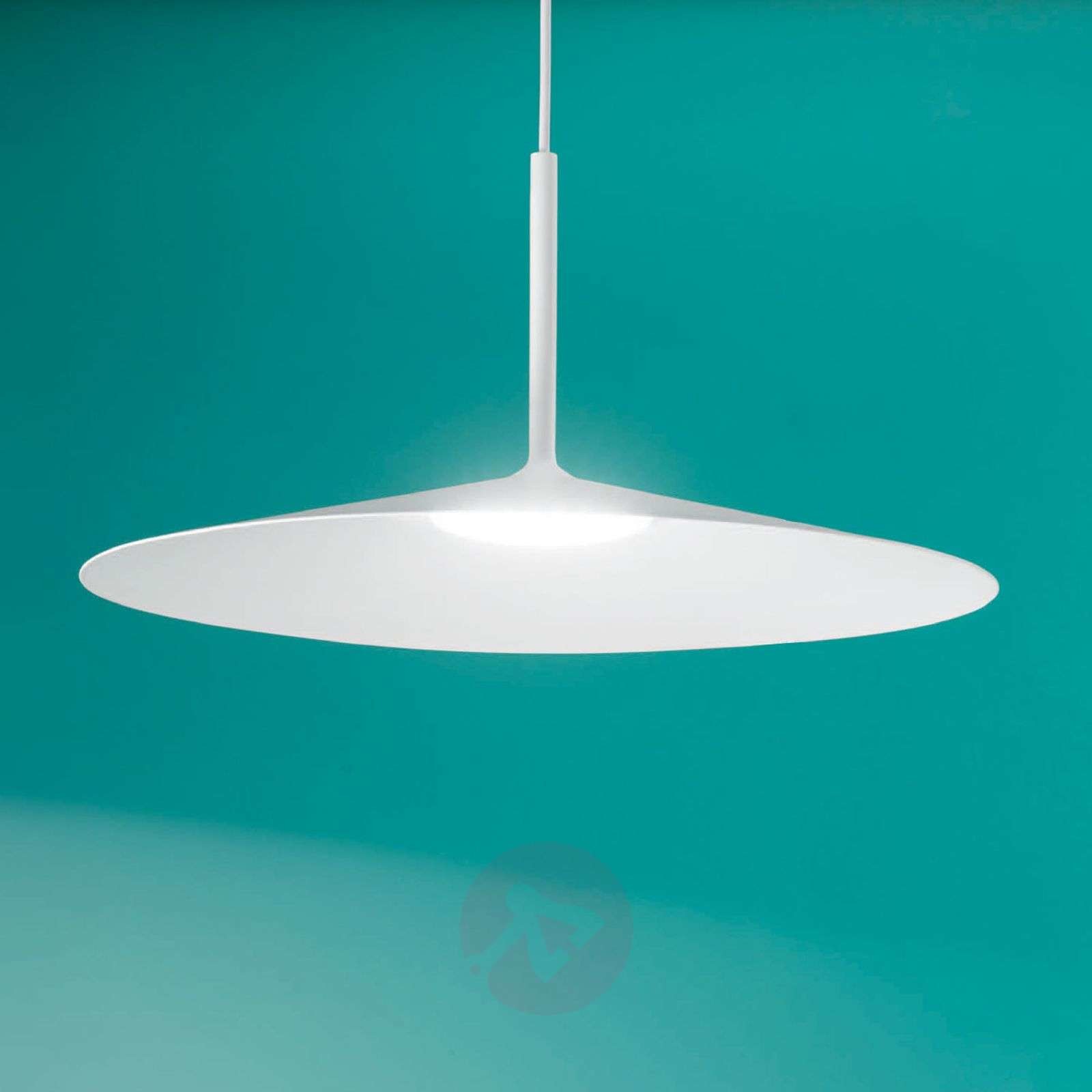Linea Light Lampa wisząca LED Poe Plus, biała