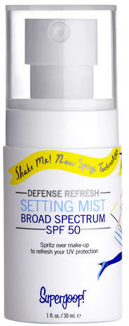 SUPERGOOP! Defense Refresh Setting Mist SPF 50 - Mgiełka odświeżająca