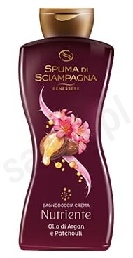 Spuma di Sciampagna Spuma di Sciampagna Argan i Paczuli - Odżywczy płyn do kąpieli (650 ml) 893C-5467F_20889712205519_20190712212038