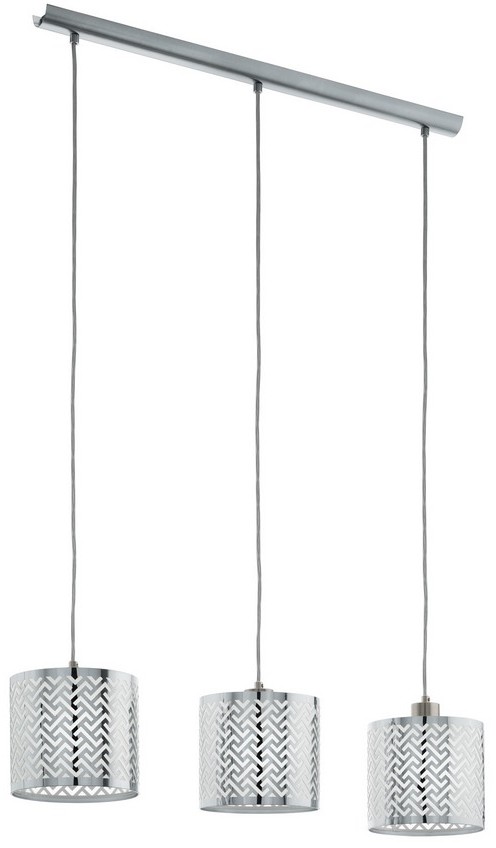 Eglo 49166 - Żyrandol na lince LEAMINGTON 1 3xE27/60W/230V