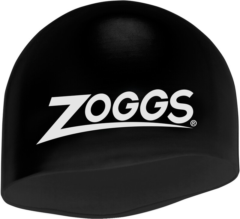 Zoggs OWS Silicone Cap, czarny 2022 Czepki pływackie 465032-BK