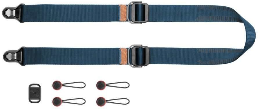 Peak Design Pasek na szyję lub ramię SLIDE LITE MIDNIGHT v3 niebieski do lekkich aparatów