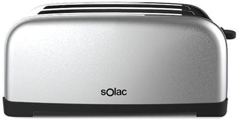 Solac TL5419 Toster ze stali nierdzewnej 1400W TL5419 Toster ze stali nierdzewnej 1400W