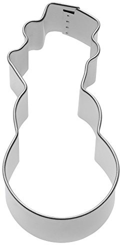WMF Kaiser forma do wycinania bałwan 7 cm Boże Narodzenie Premium wysokiej jakości ze stali nierdzewnej łatwe, precyzyjne wyciąć bezpieczne, przyjemne użytkowanie 23.0061.2188