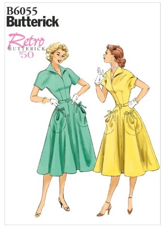 Butterick b6055 Butt erick wykrój do szycia, wygląda elegancko, Extra ekstrawagancko, modny B6055E50