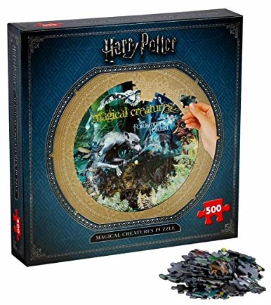 Winning Moves 2473 magiczne puzzle, Harry Potter magiczne kreacje, 500 sztuk, rozmiar uniwersalny