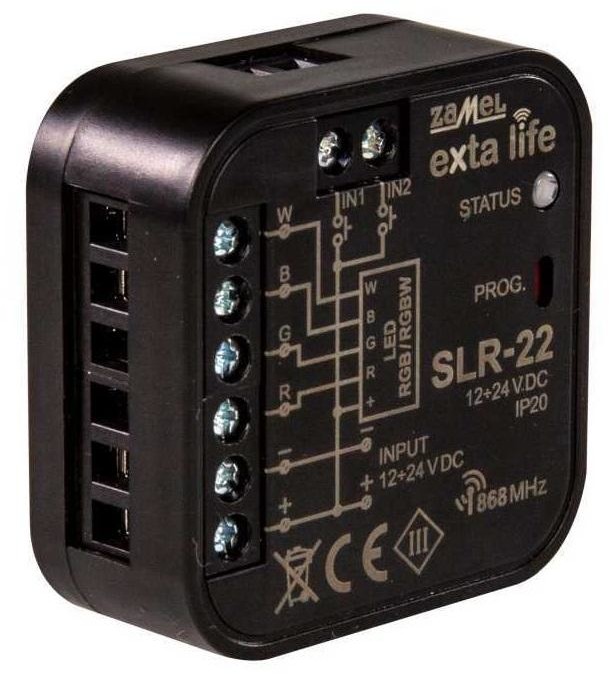 Zamel Exta Life sterownik LED RGBW 12-24V DC SLR-22 EXL10000034