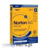 Symantec Norton 360 Delux 50GB PL 1 użytkownik 5 urządzeń 1 rok 21395105