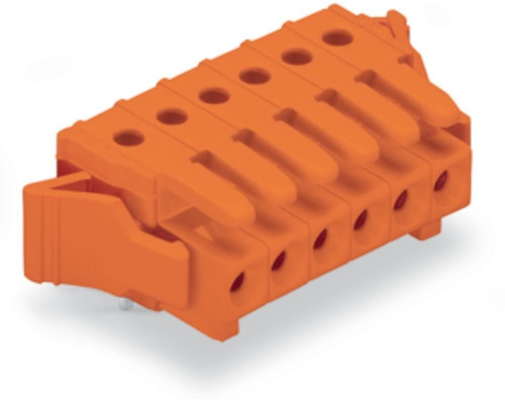 WAGO Obudowa żeńska do PCB WAGO 734-567/037-000 Ilośc pinów 7 Raster 3.81 mm 50 szt 734-567/037-000