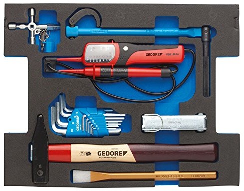 Gedore 1100 CT2 03 600 D asortyment na miejsce w placówkach służby zdrowia moduł w 2/2 L-BOXX 136, 23 części 1100 CT2-03-600 D