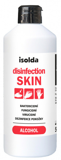 B2B Partner ISOLDA Disinfection SKIN, żel dezynfekujący do rąk, 5x 500 ml 301132
