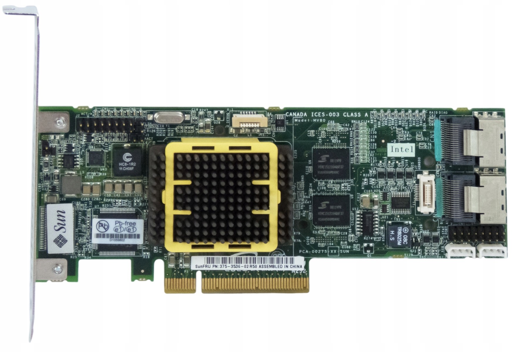 Sun 375-3536-02 R50 Sas Raid PCIe