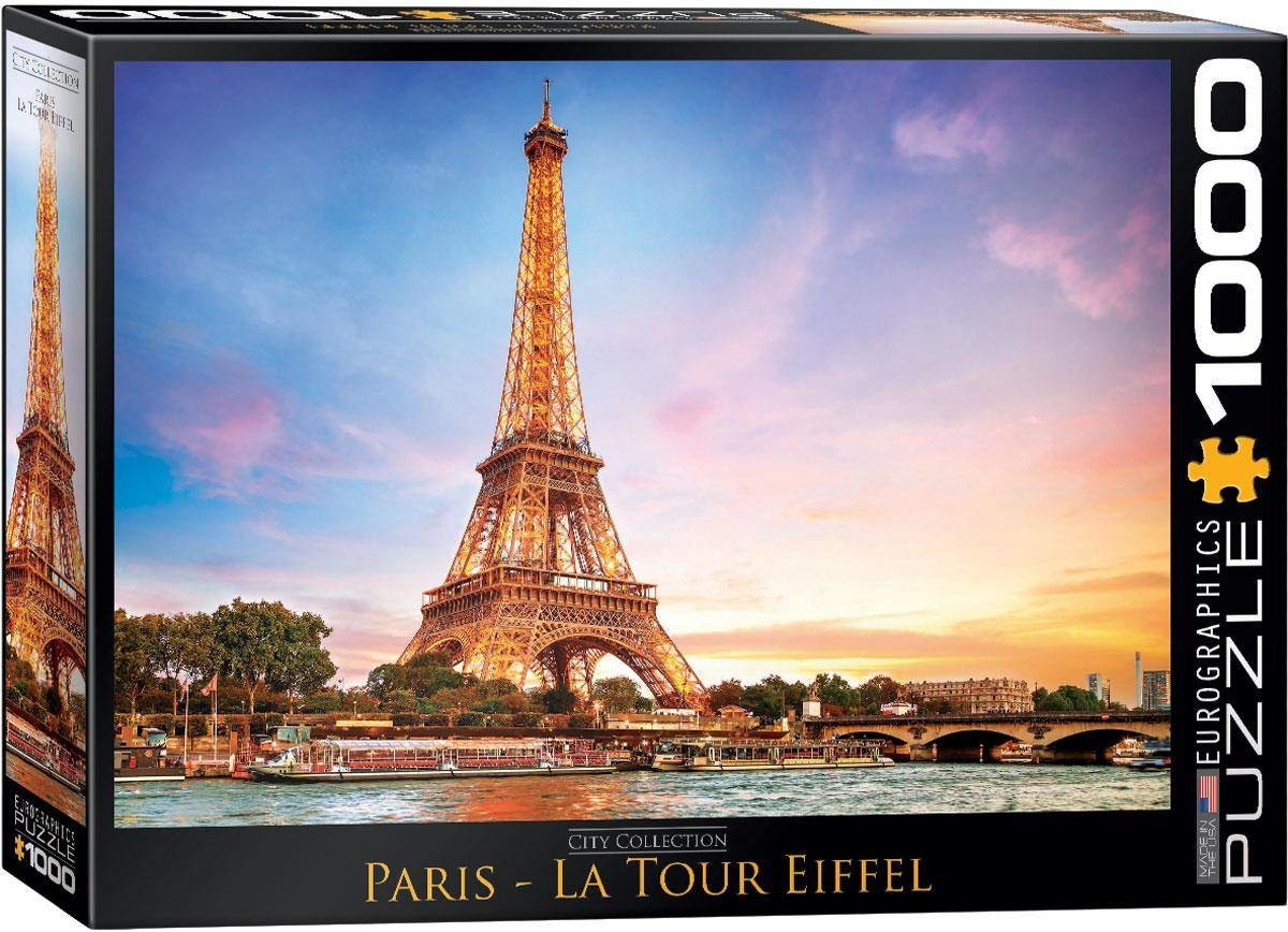 Eurographics Puzzle 1000 Paris La Tour Eiffel 6000-0765 -